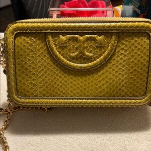 Tory Burch Yellow Crossbody Bag